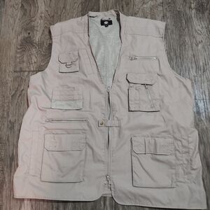 Rothco Tan Utility Vest Big And Tall Men's 3XL